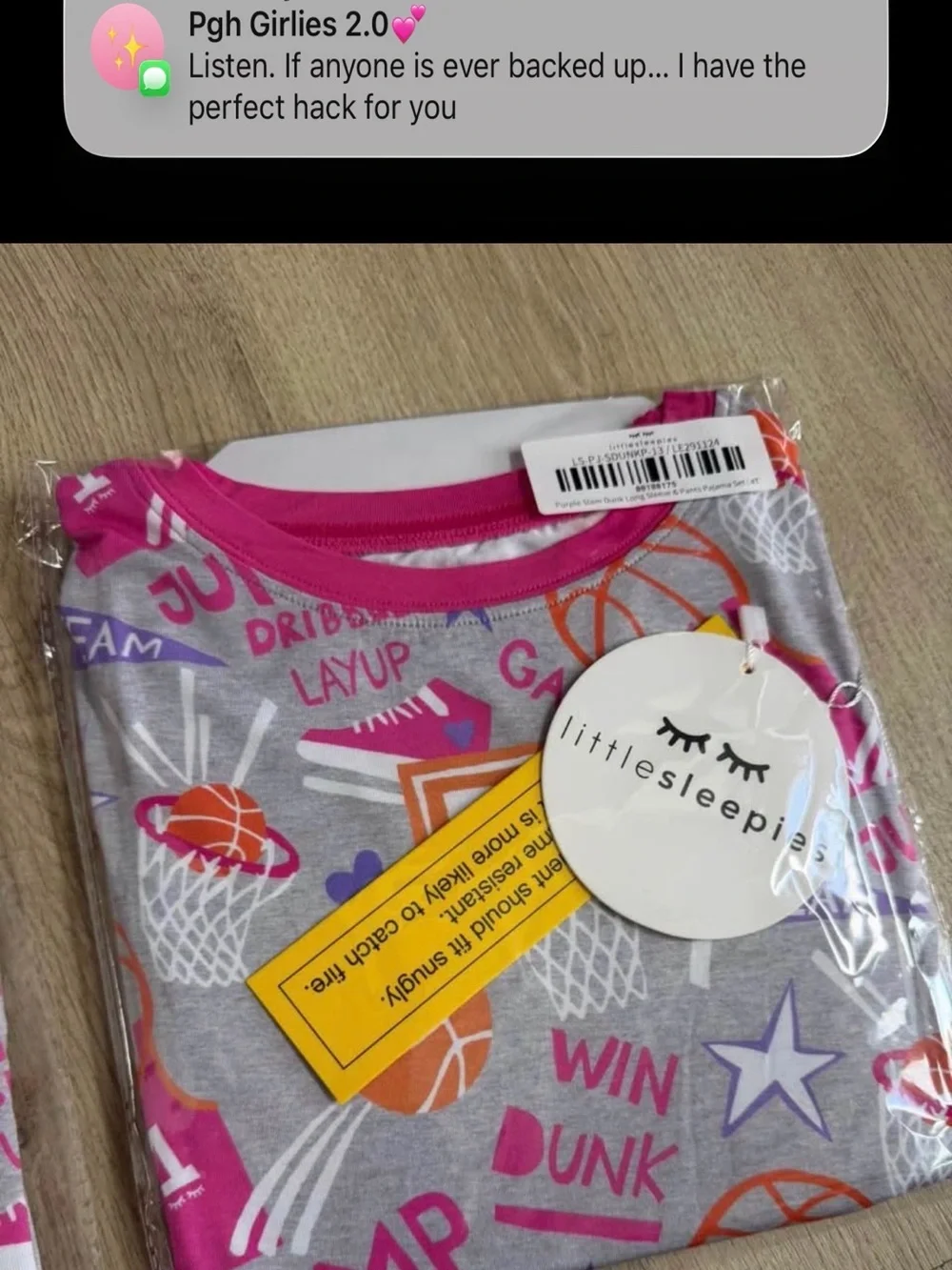 NWT Mommy + Me Little Sleepies Set